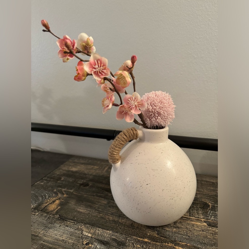 Fun & Flirty faux flower arrangement!
